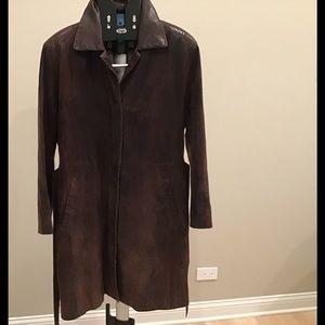 Real Leather snake embossed jacket/coat Size M. Like New condition